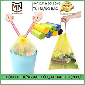 Mua Cuộn 15 Túi Đựng Rác Có Dây Rút Tự Phân Hủy  Thân Thiện Với Mỗi Trường