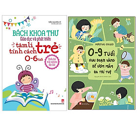 [Download Sách] Combo 0-9 Tuổi, Giai Đoạn Vàng Để Ươm Mầm Đa Trí Tuệ+Bách Khoa Toàn Thư Giáo Dục Và Phát Triển Tâm Lý Tính Cách Trẻ 0 -6 Tuổi