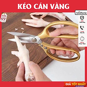 Kéo Đa Năng Siêu Bền, Kéo Thép Cắt Xương Gà, Vịt Đa Năng Siêu Bền Giao Màu Ngẫu Nhiên