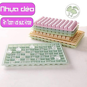 Mua Khay đá 78 viên nhựa Việt Nhật FREE SHIP vỉ đá vuông làm khuôn thạch rau câu  chè khúc bạch  đồ ăn dặm cho bé