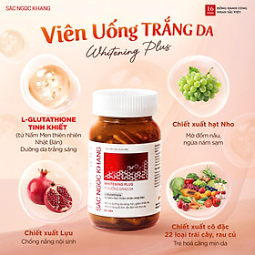 Viên Uống Sắc Ngọc Khang Dưỡng Trắng Sáng Da Whitening Plus 60 Viên