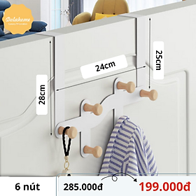 Mua Giá treo đồ móc cửa cao cấp  tiện lợi không cần khoan  dùng cho căn hộ  phòng ngủ  phòng tắm v.v