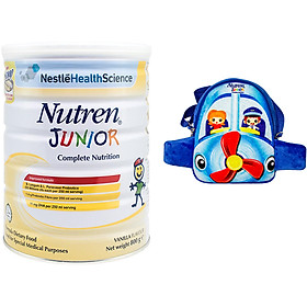 Sản Phẩm Dinh Dưỡng Y Học Nutren Junior Lon 800g + Tặng Túi Đeo Chéo Máy Bay
