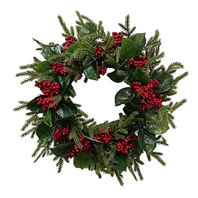 Christmas Wreath Front Door Artificial Wreath for Wedding Celebration Porch