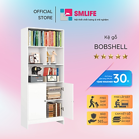 Mua Giá đỡ sách gia đình bằng gỗ kiểu dáng nhỏ gọn SMLIFE Bobshell