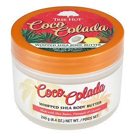 Bơ dưỡng thể Tree Hut Coco Colada Whipped Body Butter 240 gr