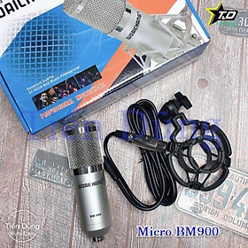 Mua Micro thu âm bm900 MIC LIVE STREAM cho các sound card
