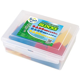 Đồ Chơi Hình Học Nhựa Attribute Logic Blocks - Gigo Toys #1027R (65 Chi Tiết)