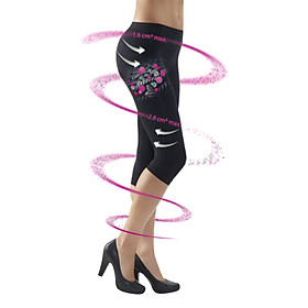 Quần Legging Định Hình Giảm Size Và Ngăn Chặn Da Sần Lanaform Cosmetex 3/4 LA014004