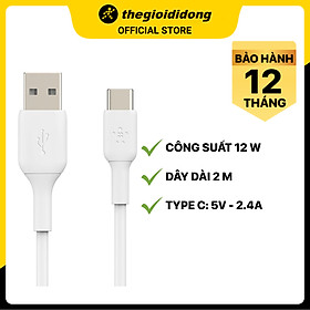 Mua Cáp Type C 2m Belkin CAB001 - Hàng chính hãng