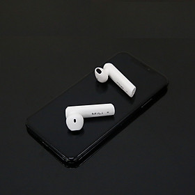 Tai nghe Bluetooth MiLi PhoneMate - HE-G33 pro màu trắng - Hàng Chính Hãng