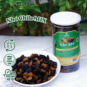 Nho Khô Chile 3 màu hộp 500gr