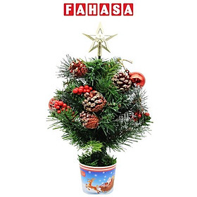 Mua Cây Thông Mini 3 Loại Lá Trang Trí Noel 38 cm - Chaang Chiia LP-TN1.25-3LL
