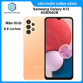 Mua Điện thoại Samsung Galaxy A13 4GB/64GB - Hàng chính hãng - Mới 100% - Nguyên Seal - Bảo Hành 12 Tháng - 4 Camera Mặt Lưng - Màn Hình Full HD