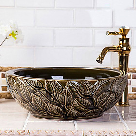 Mua Lavabo sứ mỹ thuật Haduvico LVB030