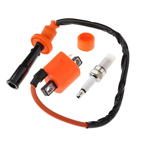 ATV Ignition Coil Spark Plug for Suzuki LTZ400 Quadsport 03 13 33 410 09F00