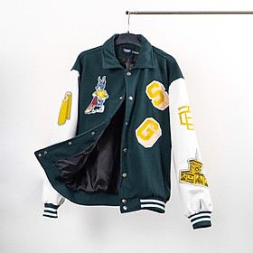 Áo khoác Bomber Varsity The Bad God Saigon - Áo khoác bomber nam Áo Khoác Bomber Varsity The Bad God Saigon - Áo Khoác Bomber Nam