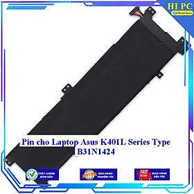 Mua Pin cho Laptop Asus K401L Series Type B31N1424 - Hàng Nhập Khẩu