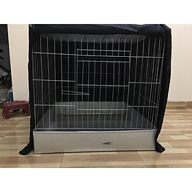 Ao trùm chống muỗi lồng vuông cho gà chọi tre khổ 1mx1m có 2 khóa giao màu ngẫu nhiên