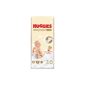 Tã quần Huggies Skin Perfect phiên bản Rồng giới hạn Super Jumbo XL52+6 miếng với 2 vùng thấm giảm kích ứng da