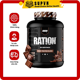 Redcon1 Ration - Whey Protein Blend 5lbs - Sữa Tăng Cơ Giảm Mỡ Tiêu Chuẩn Quân Đội (25G Protein, 11.4G EAA + 5.4G BCAA)