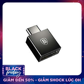 Cổng Chuyển/Hub USB Type-C Ra USB Type-A 2.0 Baseus - Hàng Chính Hãng