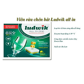 Viên rửa bát ludwik hộp 50 viên