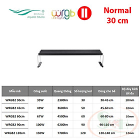 Đèn led Chihiros WRGB 2 Normal 30, 45, 60, 90, 120 cm wrgb2 quang phổ trồng cây bể thủy sinh cá tép