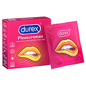 Bcs Durex Pleasuremax Chính Hãng - Có Gai Nhỏ Li Ti - Nhập Khẩu Thái Lan