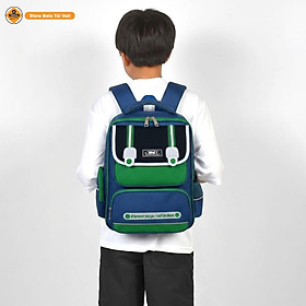 Balo Học Sinh Cao Cấp TNBags Smart Green TN.B 3111 – Chống Nước, Bền Đẹp, Ngăn Rộng, Thiết Kế Hiện Đại!