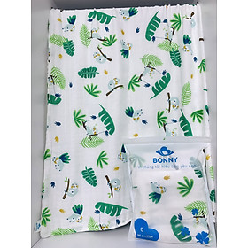 4 Lớp Sợi Tre Khăn Tắm Cho Bé 4 Lớp Sợi Tre Dày, Mềm, Thấm Hút Tốt Kt1m1x1m2 - Họa tiết 6