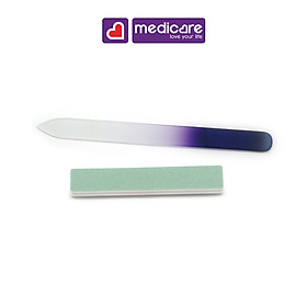 0131753 Giũa Móng Thủy Tinh + Thanh Đánh Bóng BASICARE 1120