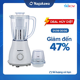Máy Xay Sinh Tố Nagakawa NAG0809 (400W - 1.25 Lít) - Hàng Chính Hãng