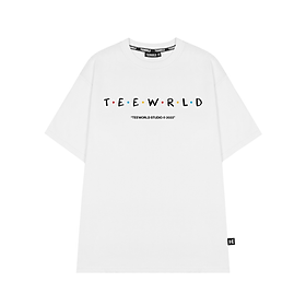 Áo thun Teeworld Friends T-shirt Trắng Đen Nam Nữ Form Rộng Unisex