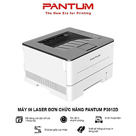 Máy in Laser đơn chức năng PANTUM P3012D, in đen trắng, tốc độ cao