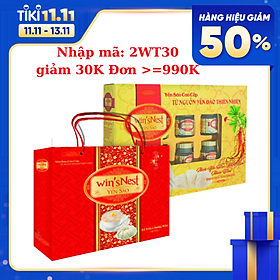 Nước Yến Sào win sNest Nhân Sâm 6 Lọ x 70 ml Hộp thích hợp cho người lớn