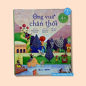 Sách - Ông vua chân thối (truyện cổ tích hài hước Ấn Độ cho bé từ 4 tuổi+) - Bìa cứng