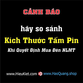 Đèn Năng Lượng Mặt Trời 100W - Tấm Pin Lớn