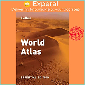 Hình ảnh Sách - Collins World Atlas: Essential Edition by Collins Maps (UK edition, paperback)