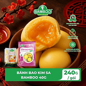 Bánh bao kim sa Bamboo 240g