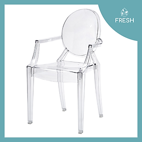 Mua Ghế Decor Phòng Khách Ghost Chair Nhựa Acrylic Trong Suốt Nội Thất Hàn Quốc - FRESH