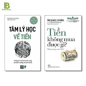 Hình ảnh Combo 2Q Hiểu Về Bản Chất Của Tiền: Tâm Lý Học Về Tiền + Tiền Không Mua Được Gì - Tặng Kèm Bookmark Bamboo Books