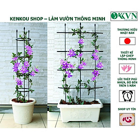 Shop Midori_ Combo 2 giàn leo hoa W60cm x H120cm daim Nhật bản