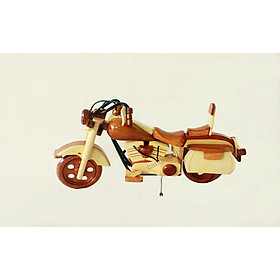 Mua Mô hình xe môtô gỗ (dài 33cm)