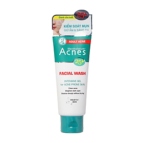 Gel Rửa Mặt Ngăn Ngừa Mụn Acnes 100G