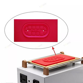 Mua Cao su máy cắt kính 7 in  tăng lực hút cho bàn nhiệt cắt kính ĐỎ