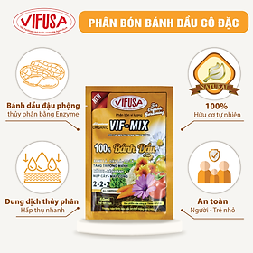 Mua VIF-MIX - Phân bón bánh dầu đậu phộng gói 50ml