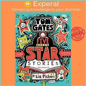 Sách - Tom Gates 21: Tom Gates 21: Five Star Stories by Liz Pichon (UK edition, hardcover)