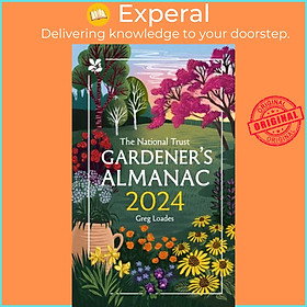 Sách - The Gardener's Almanac 2024 by National Trust Books (UK edition, hardcover)