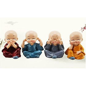 Mua Bộ tượng chú tiểu tứ KHÔNG xinh xắn